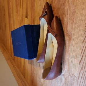 Sarah Flint Natalie in Saddle Vachetta, Size IT 40 or US 9, NEW!